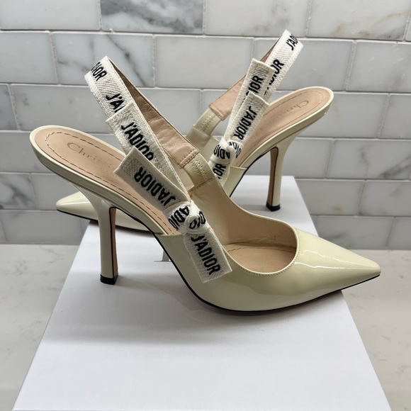 ** sold Authentic J’adore Dior slingbacks - Picture 1 of 10